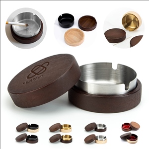 Wood & Metal Multi-Purpose Ashtray